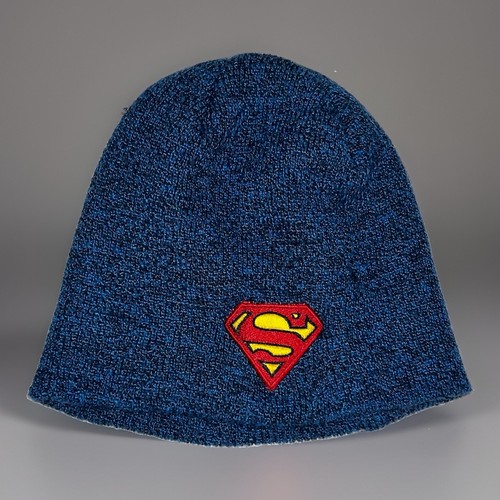 Superman logo blue - knit, winter